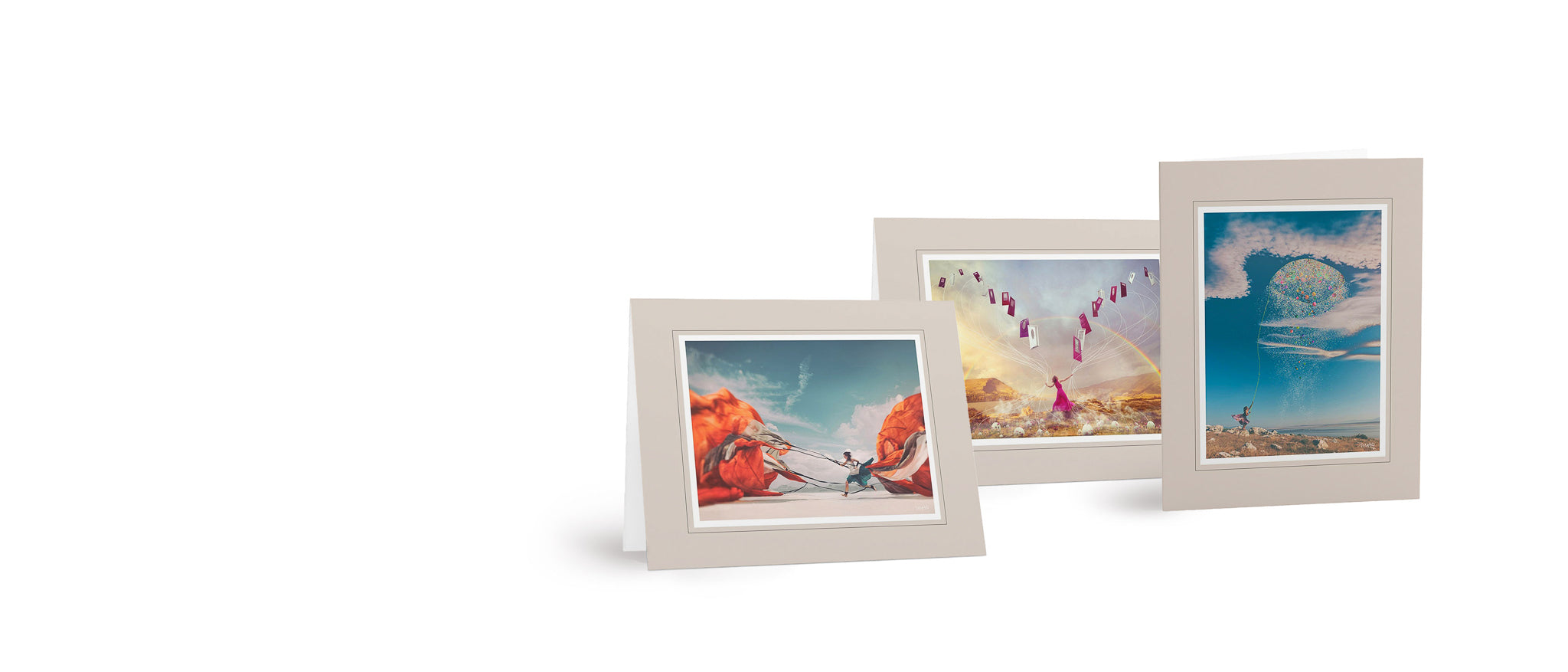 Faith-based christian greeting cards -Banner Cover Image - Fightsong Studio - Maari Christante