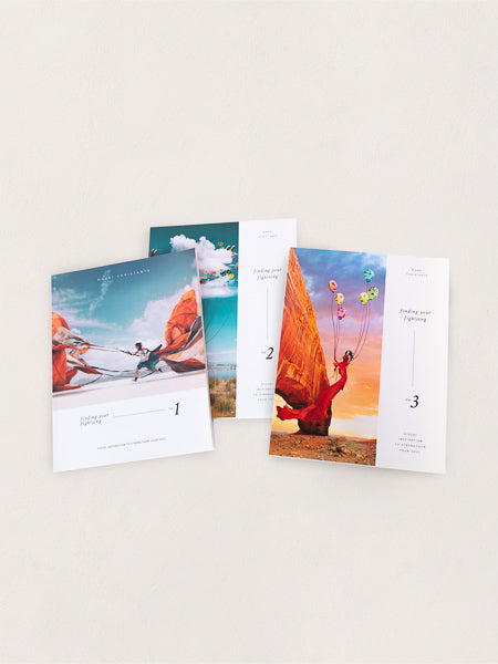 Faith Based Coffee Table Books Catalog Cover Image - Fightsong Studio - Maari Christante