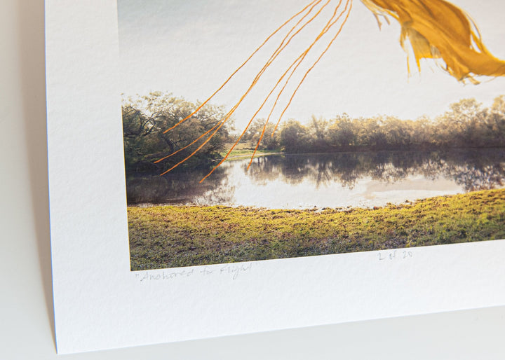 "Anchored for Flight" - Signed Limited Edition Gallery Print - FIGHTSONG STUDIO-Maari Christante
