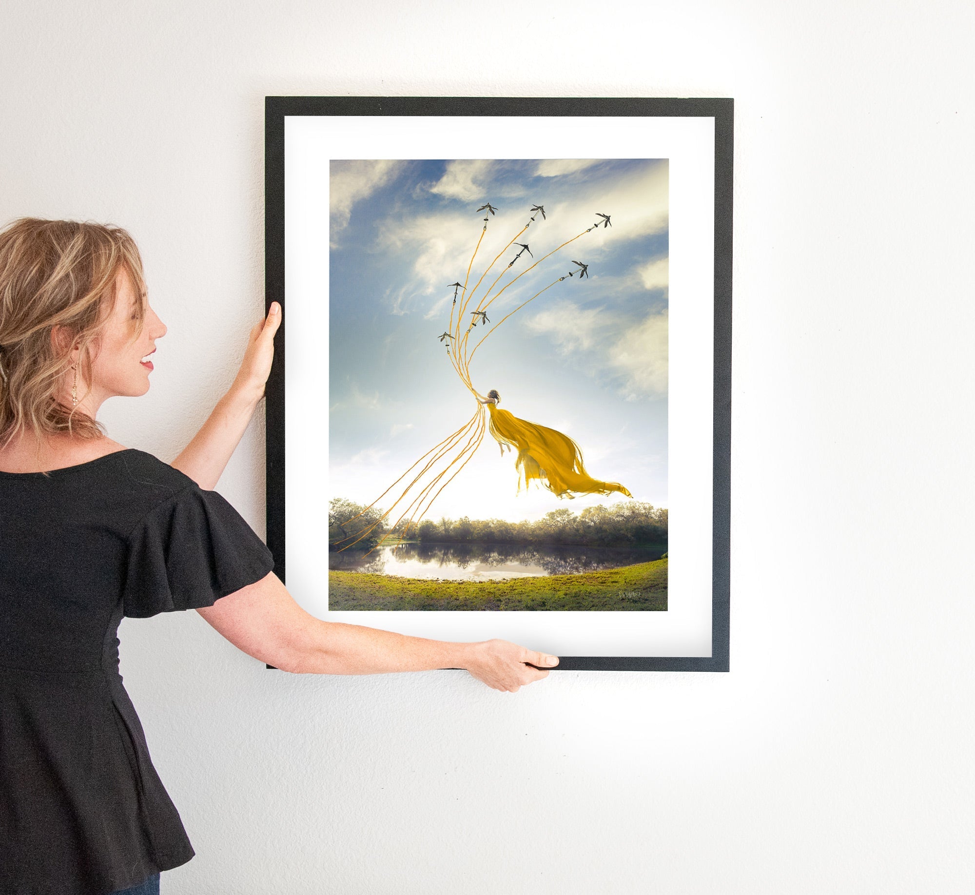 "Anchored for Flight" - Signed Limited Edition Gallery Print - FIGHTSONG STUDIO-Maari Christante