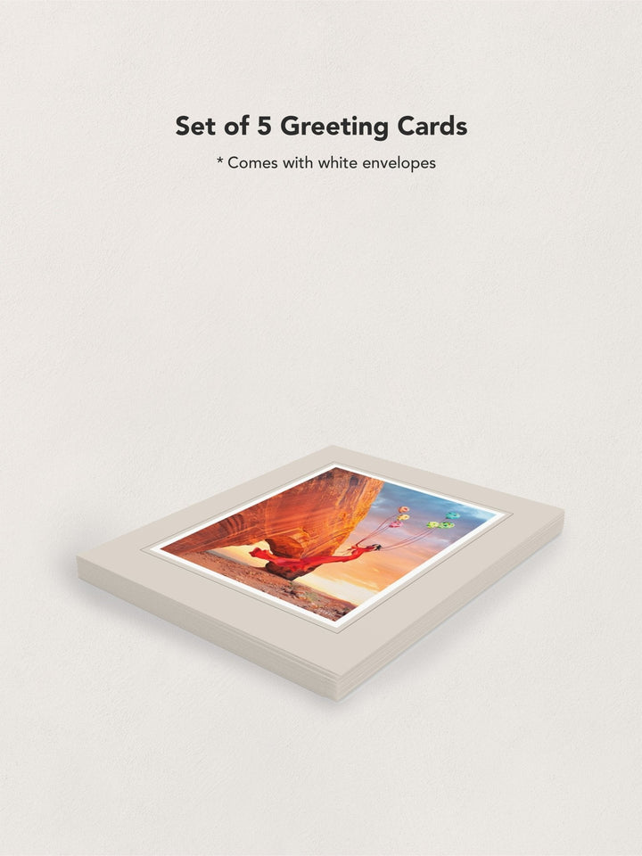 "Breaking Through" - Greeting Cards - Set of Blank- FIGHTSONG STUDIO- Maari Christante