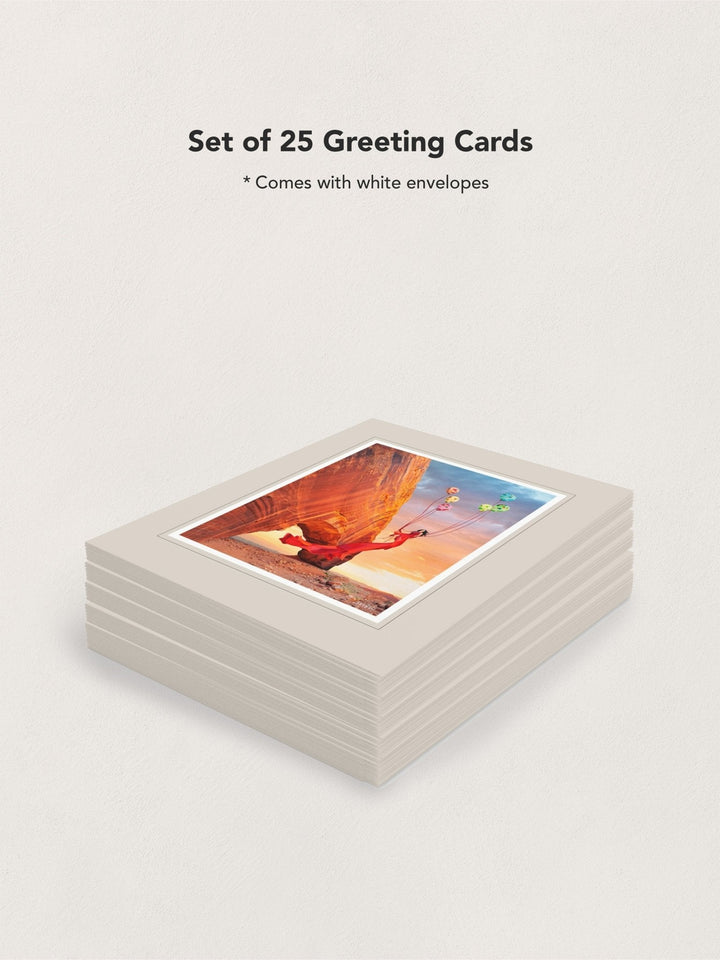 "Breaking Through" - Greeting Cards - Set of Blank- FIGHTSONG STUDIO- Maari Christante