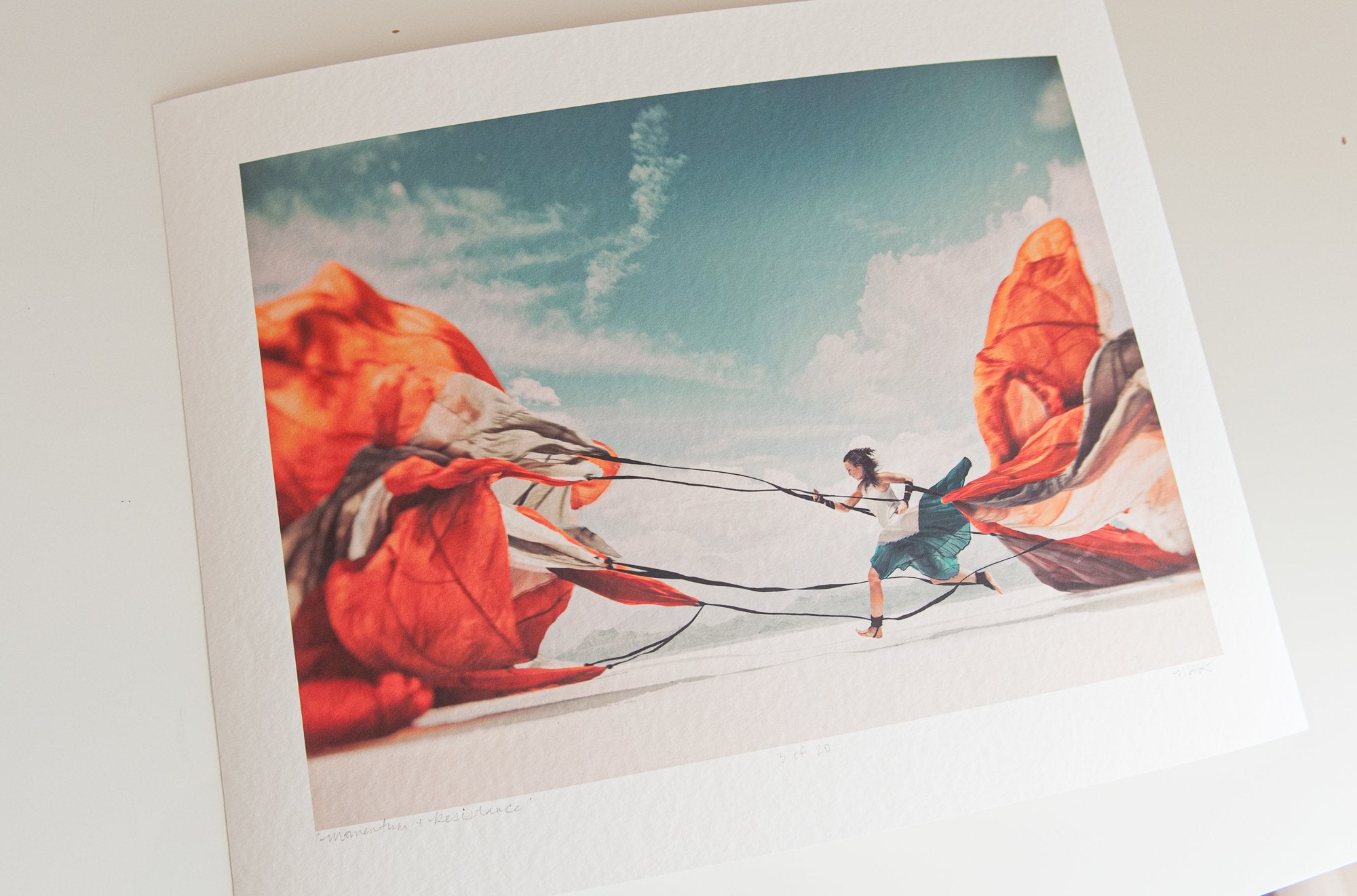 "Momentum + Resistance" - Signed Limited Edition Gallery Print - FIGHTSONG STUDIO- Maari Christante