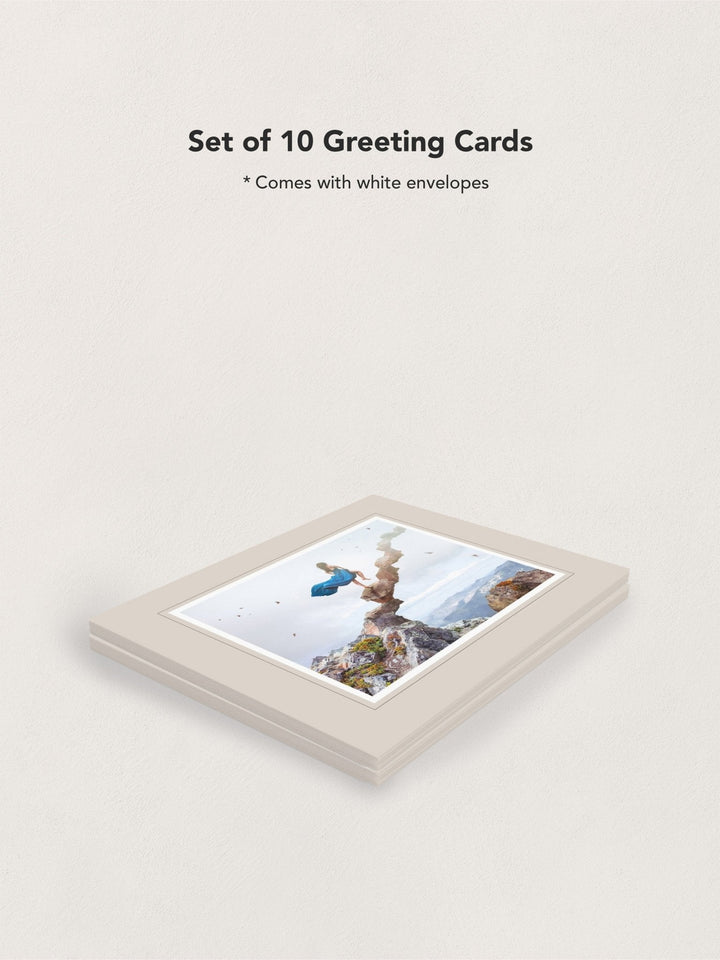 "Stepping Out" - Greeting Cards - Set of Blank- FIGHTSONG STUDIO- Maari Christante