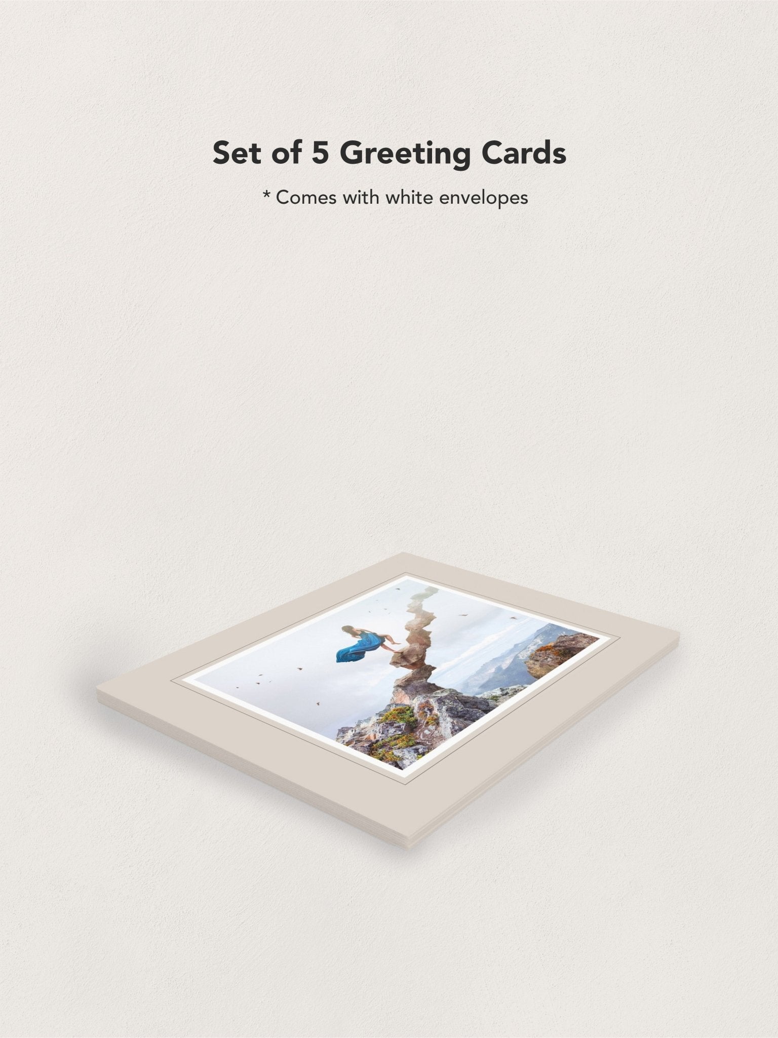 "Stepping Out" - Greeting Cards - Set of Blank- FIGHTSONG STUDIO- Maari Christante
