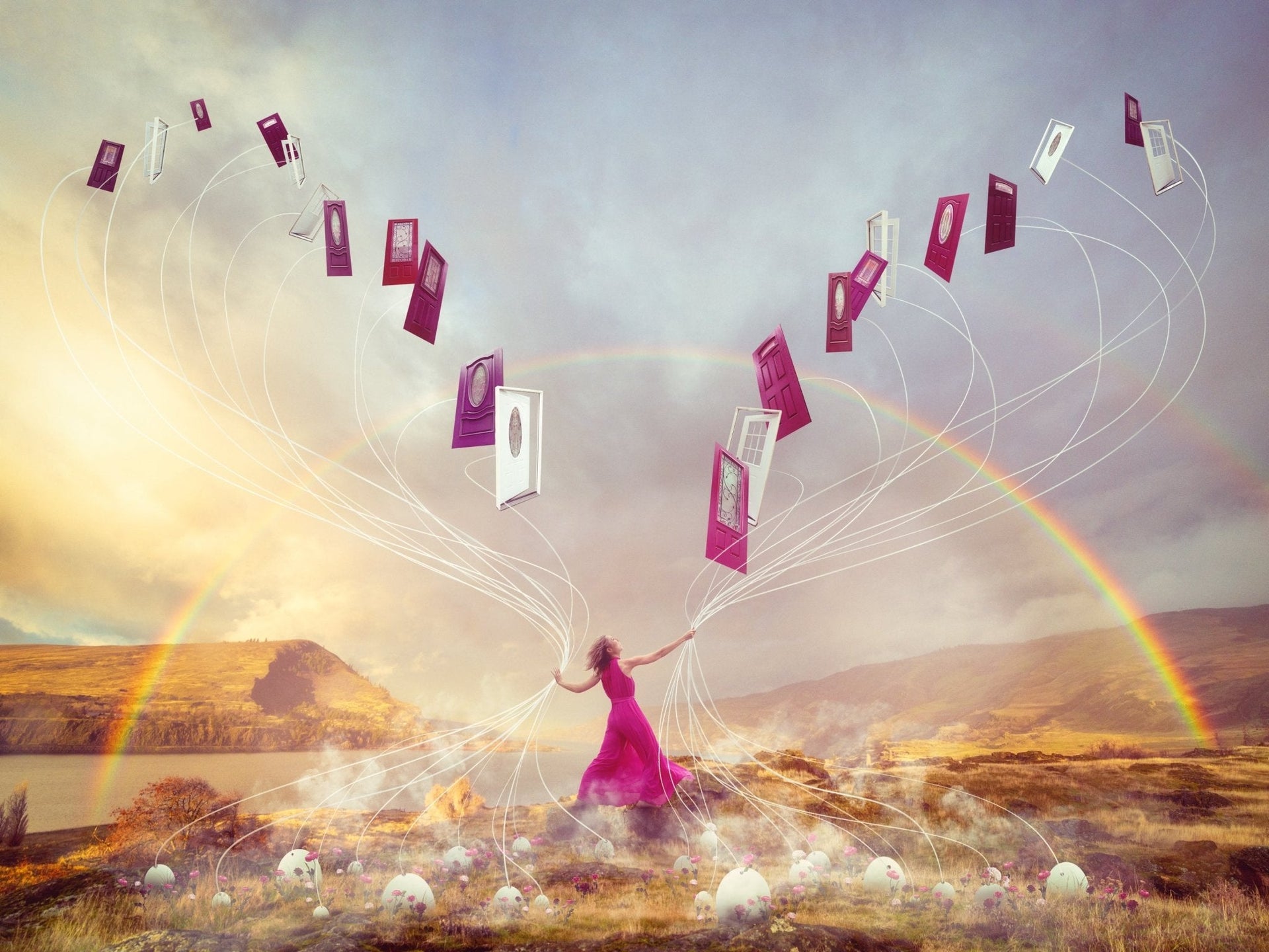 "Turning Dreams Into Doors" - Image- FIGHTSONG STUDIO-Maari Christante
