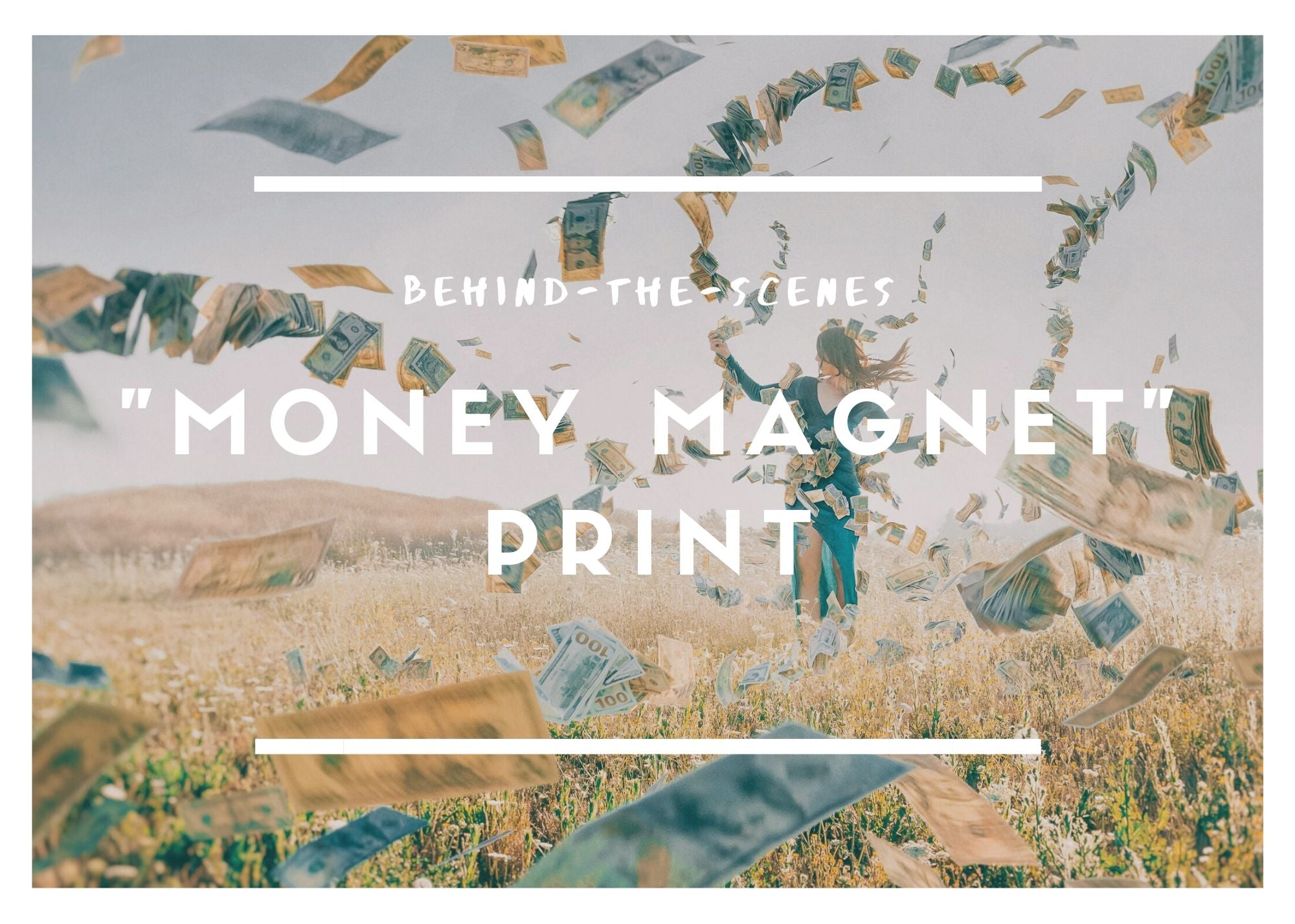 A Behind-the-Scenes Look at My Artwork: "Money Magnet" Print