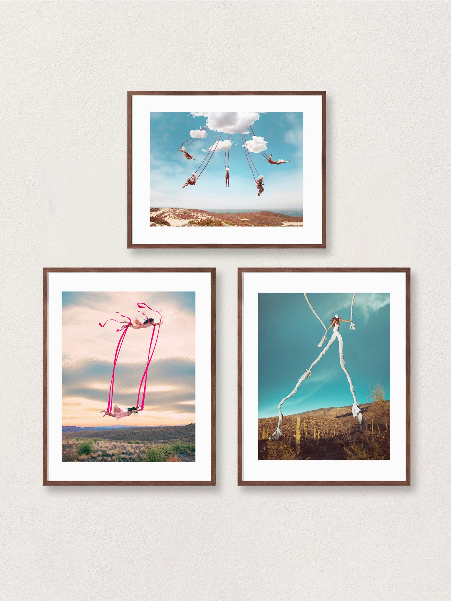 "Freedom in Motion" - Three Print Wall Art Set