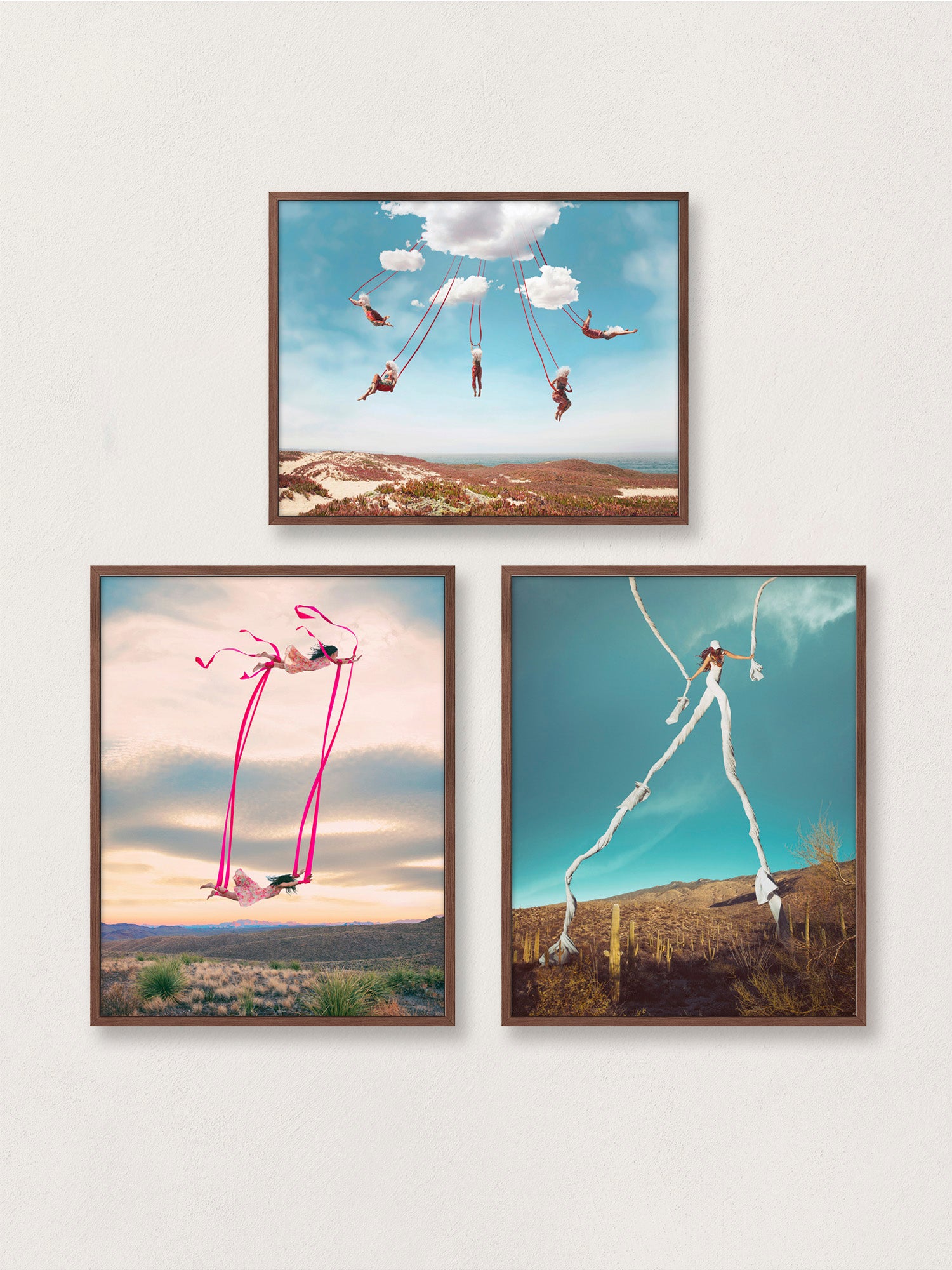"Freedom in Motion" - Three Print Wall Art Set