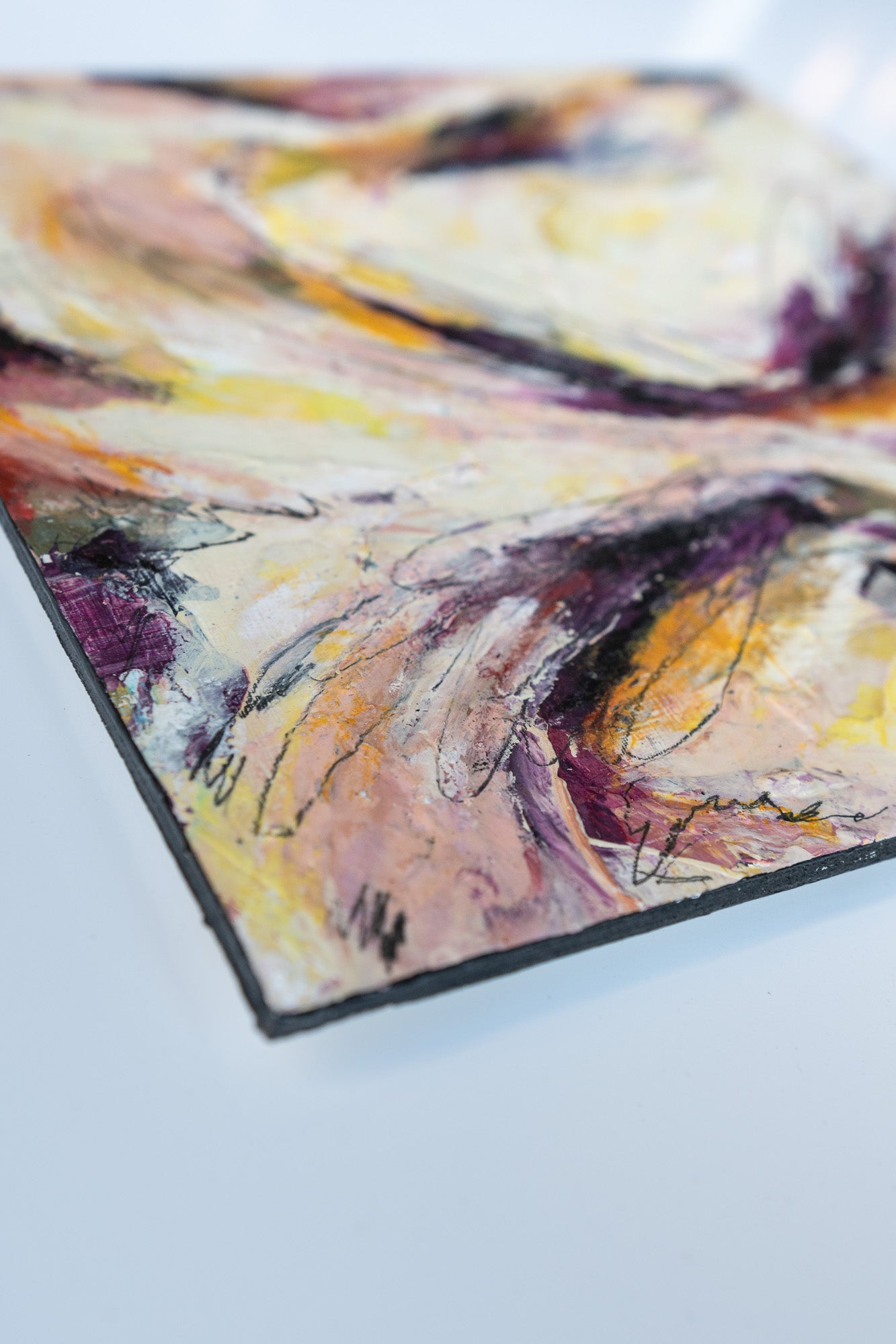 "A Memory in the Making II" - Original Abstract Painting - 12x12 (UNFRAMED)